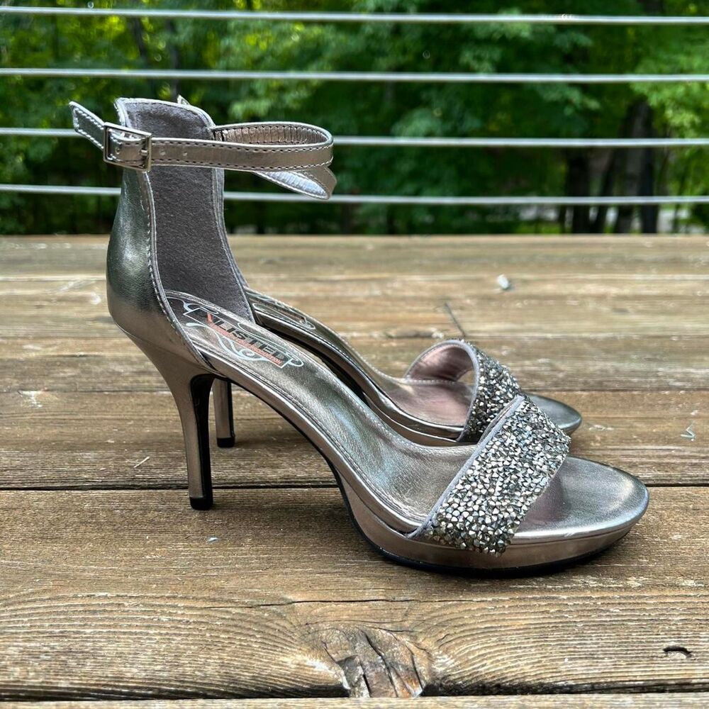 Silver High Heels - image 2